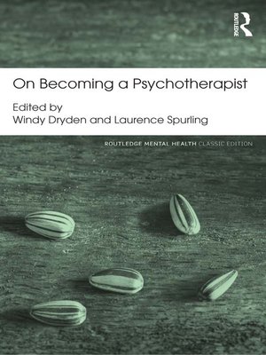 cover image of On Becoming a Psychotherapist